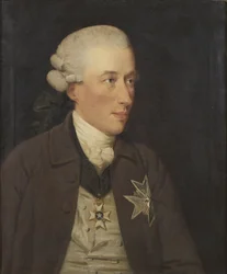Portret barona Gustawa Adama von Nolcken (1733-1813)